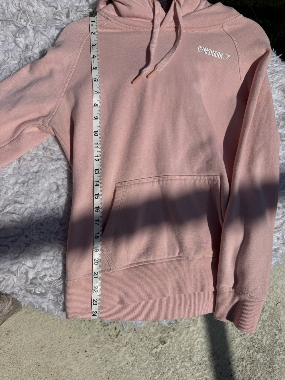 Gymshark Light Pink Pullover Hoodie - Picture 4 of 4